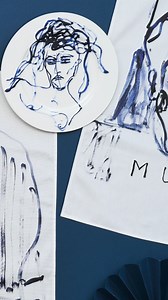 Explore our exclusive homeware collection, featuring portraits from Tracey Emin's Untitled, 2023 series. Including mugs, plates, and new for 2025 tea towels. | National Portrait Gallery | Facebook