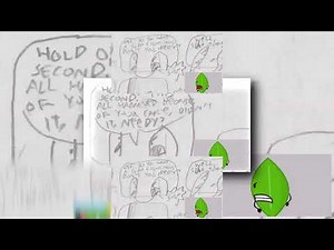 (REUPLOADED) BFDI Storyboard 5 Scan