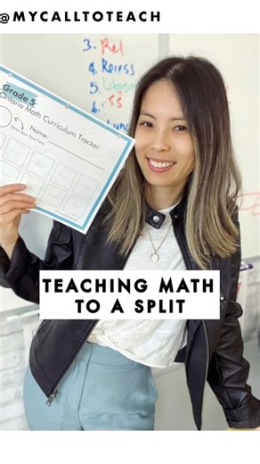 Margaret | 🇨🇦 Elementary Teacher on Instagram: "😵‍💫 Teaching a split grade is like spinning plates 🍽️ 📍 This is how I teach Math, using my Ontario Curriculum aligned Math resource solutions, to my split grade class. 💫 Like and comment MATH for a link to my engaging and practical Math resource solutions that I use in my own class! • • • #mathteacher #ontarioteacher #ontariocurriculum #ontariomath #ontariomathcurriculum"