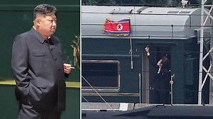 Kim Jong Un Rolls Into China on His Armored Train
