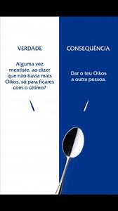 114K views · 54 reactions | Aceitas o desafio? Verdade ou consequência? Faz um printscreen, mostra-nos o que te calhou e... cumpre. | Oikos | Facebook