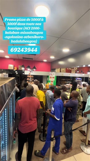 Promo exceptionnelle : Pizzas à 3000f au lieu de 5000f !