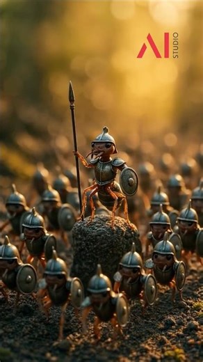 Epic Ai Ant Battle | Red vs Black Ant Army Simulation #ai #shorts