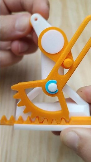 Simple Mechanical movement 3d Printer #3dprinting