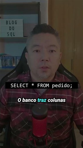 Usar SELECT em produção #sql #bancodedados #shorts