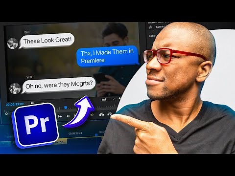 Text Message Effects in Premiere Pro