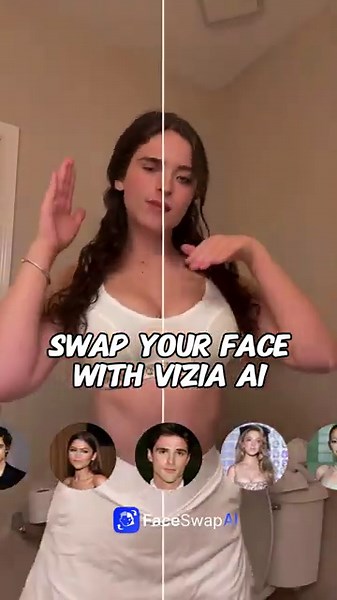 Swap Your Face with Celebs in ANY Video — It’s Shockingly Real 🤯🔥 | Vizia: Video Face Swap AI