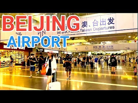 Beijing capital airport terminal 3✈️ Walking inside the Airport | Beijing international airport PEK
