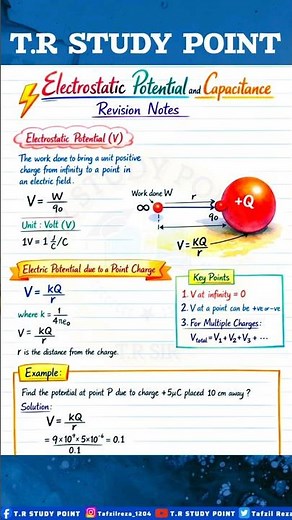 Electrostatics Class 12th Complete Chapter Notes || Physics Class 12th,