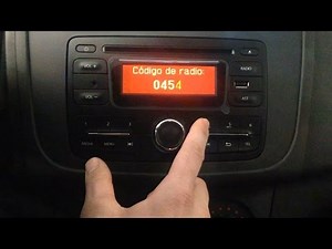 Comment entrer le code de déverrouillage de l'autoradio Dacia Duster