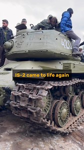 703K views · 9.2K reactions | IS-2 came to life again  #is2 #is2tank #tank #ww2tank #tankrestoration #tankmuseum #panzerfarm | Panzer Farm | Facebook