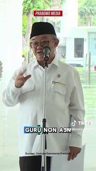 Tanpa tes! 240 ribu guru PPPK paruh waktu bakal diangkat jadi penuh waktu mulai Januari 2027. Pemerintah dan DPR resmi sepakat anggarkan Rp23 triliun demi kepastian kesejahteraan guru Indonesia. #prabowo #mendikdasmen #guru #kesejahteraanguru #pendidikan