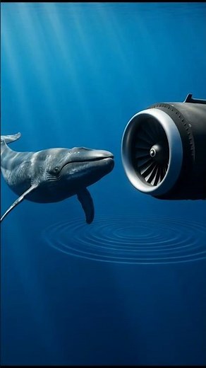 Blue Whale Sound Louder Than a Jet 😱🐋 #BlueWhale #WhaleSound #OceanGiants #MarineLife #AnimalFacts