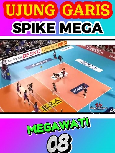45K views · 536 reactions | block lawan sama sekali tak mampu membendung #beritaviral #viralhariini #megawati #megawatihangestri #redsparks #volleyball | Trendscape | Facebook
