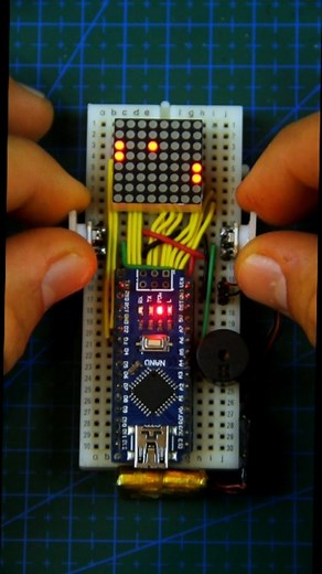 Max Imagination | Arduino Project - 8x8 LED Pong Game A fun little breadboard project resembling Pong from 1972 anyone can make with an 8x8 LED Matrix... | Instagram