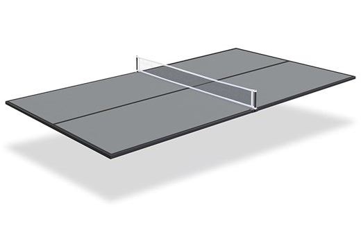 REAHOISY Ping Pong Table Top, Foldable Table Tennis Table Topper for Pool Table, Indoor Outdoor Table Tennis Conver
