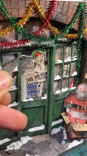 106K views · 1.1K reactions | Making a miniature abandoned Christmas shop!! #miniature #christmas #santa #realistic #hohoho More Christmas builds coming soon!  | Miniature Model Making | Facebook