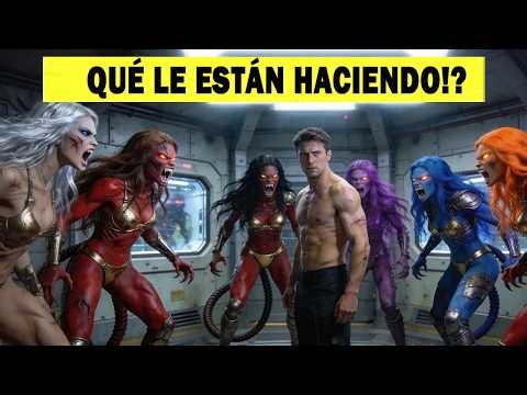 Encerraron a un humano con docenas de hembras alienígenas salvajes como sentencia de muerte