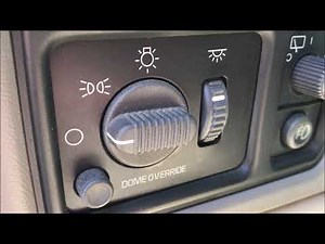 OldGuyDIY Replace 2001 Chevy Suburban Dimmer Switch $28, 5 Minutes. NBS Tahoe Silverado Sierra Yukon