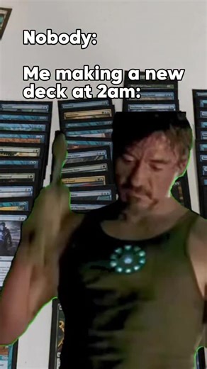 Only time when it’s quiet in the house. #mtg #funny #ironman #Meme #MemeCut | Dat One Guy Plays Cards