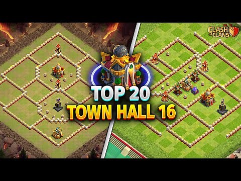 TOP 20! Best Town Hall 16 (TH16) War/Trophy/Farming Base Layout + Copy Link 2026 | Clash of Clans