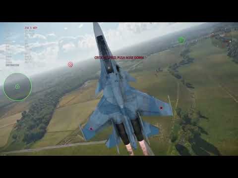 Su-30SM Thrust Vectoring Hover | War Thunder [Full Take]