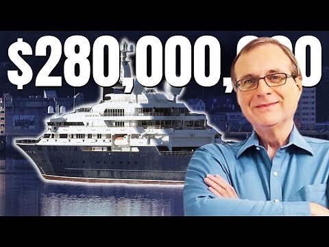Inside Paul Allen's $280,000,000 Octopus Yacht