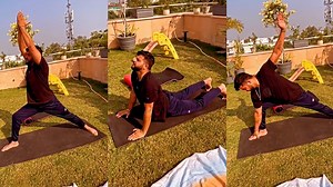 248K views · 10K reactions | @Suresh Raina starts his morning with a Yoga routine. . . #SureshRaina #indiancricket #IndianCricketer | CricketCountry.com | Facebook