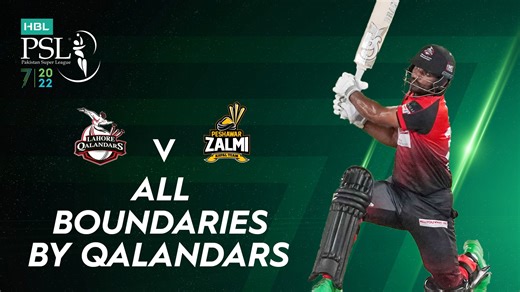 462K views · 14K reactions | All Boundaries By Qalandars | Lahore Qalandars vs Peshawar Zalmi | Match 9 | HBL PSL 7 | ML2T | Pakistan Super League | Facebook