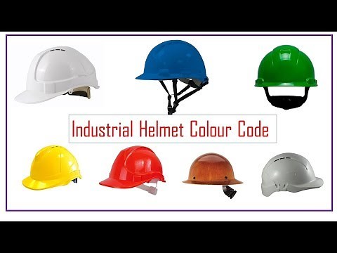 Industrial Helmet standard Color Codes