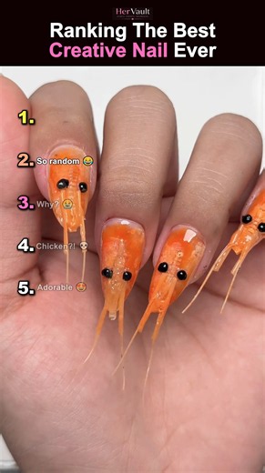 Ranking THE BEST Creative Nail Arts Ever! 💅🔥 #nailart #usa