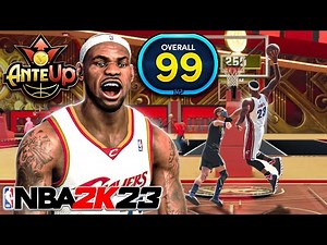 99 OVR LEBRON JAMES BUILD is a VC GLITCH in NBA 2K23
