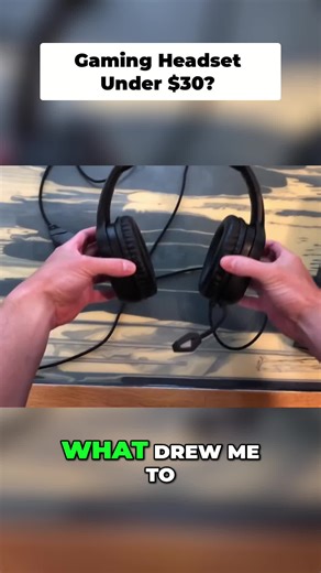 This headset is a steal! Only $30 and works with PS5, Xbox, Switch, and PC. Plug and play! #GamingHeadset #BudgetGamer #TechReview #PS5 #Xbox #PCGaming