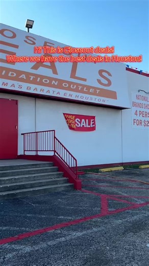 Closeout Deals in Houston: Save Big!