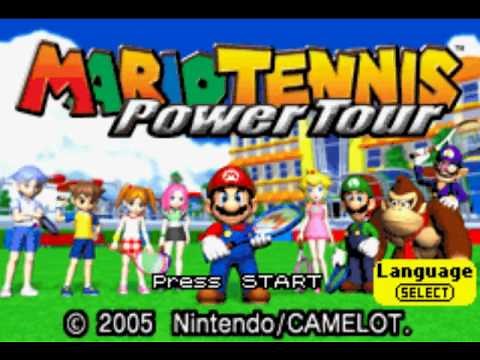 Mario Tennis: Power Tour - Introduction
