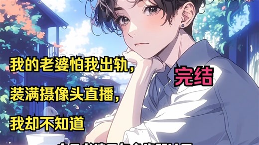 全程精品制作3小时完结：我的老婆怕我出轨，装满摄像头直播，我却不知道