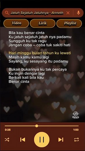 Jatuh Cinta Maksimal! Lirik Lagu 'Jatuh Sejatuh-Jatuhnya' - Anneth 💕✨