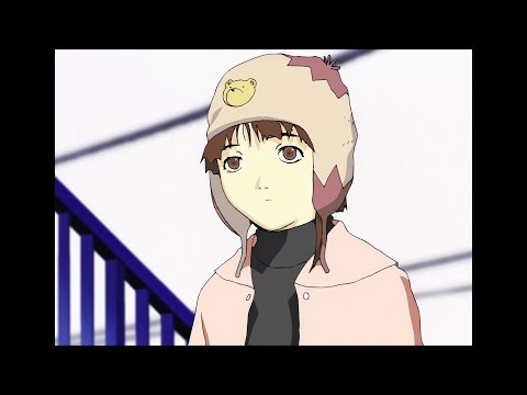 Serial Experiments Lain Opening Creditless (4K AI Upscaled & Enhanced)