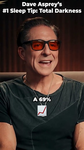 @DaveAspreyBPR - 1 Sleep Tip Total Darkness.#daveasprey #biohackinglife #motivation