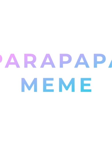 Parapapa Animation Meme Background – No Credits Needed