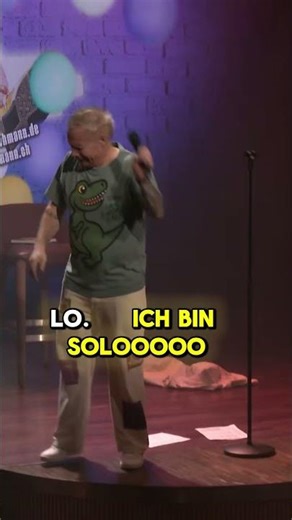 Ich bin solo ! Aus dem aktuellen Comedy Programm von Peter Löhmann #comedy #flachwitz #standup