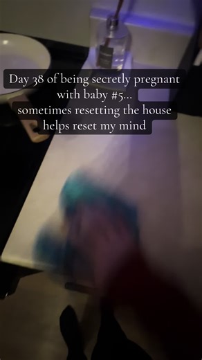 Calm Cleaning Moments During Pregnancy Journey