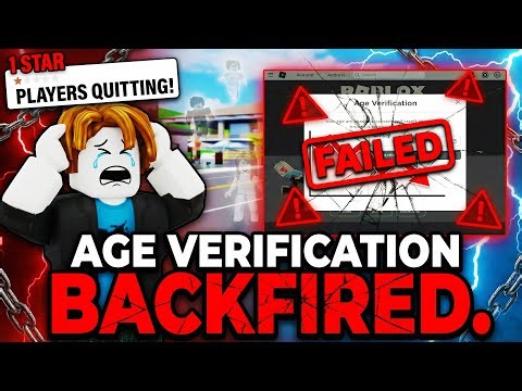 Roblox Players Are Quitting Over Age Verification.. (It Backfired)
