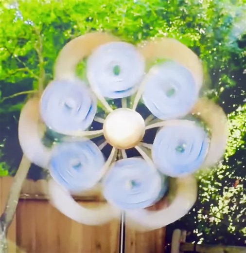 Shells - 19" Wind Spinner, Lawn Art, Garden Decor - Etsy