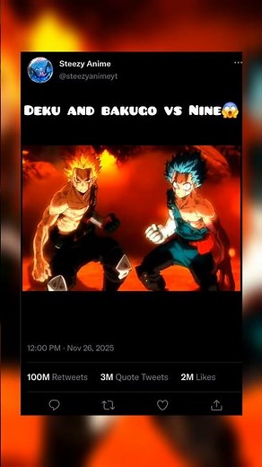 Deku and Bakugo vs Nine 😱 | My Hero Academia.#shorts #anime