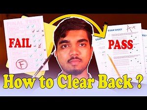 4 Ways to Clear a KT / Back / Backlog / Failed Subject in Engineering