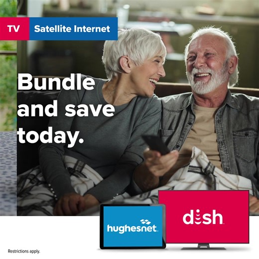 30K views · 31 reactions | Bundle and save on DISH TV and Hughesnet satellite internet. Watch great TV and get a fast connection wherever you live. | DISH | Facebook