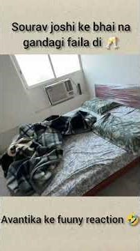 Sourav joshi ke bhai na gandgi faila Di #funnyvlog #souravjoshivlogs