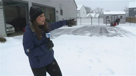 Residents in Spotsylvania are working to keep driveways clear