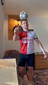 9.9K views · 188 reactions | No way!! Darts challenge with football balanced on head! ⚽️ #bullseye #darts #football #freestyle #trickshot | Andrew Henderson | Facebook